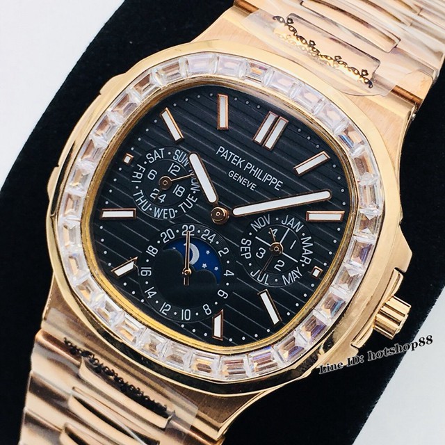 百达翡丽高端Patekphilippe超级复杂鹦鹉螺运动系列男士腕表 gjs2630